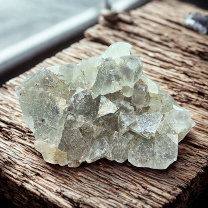 Fluorite (ou Fluorine) verte brute 487g (MB237)