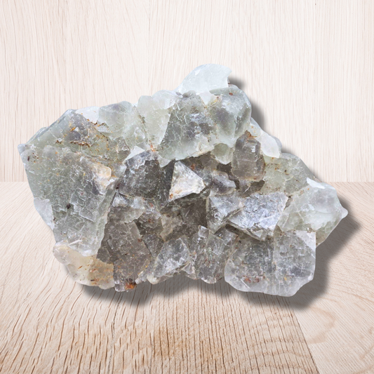 Fluorite (ou Fluorine) verte brute 487g (MB237) - ENAE Minéraux