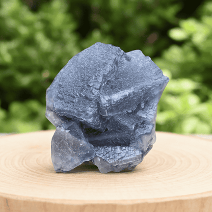 Fluorite bleu - verte brute 207g (MB402)