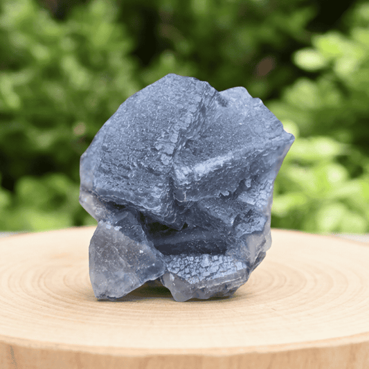 Fluorite bleu - verte brute 207g (MB402)