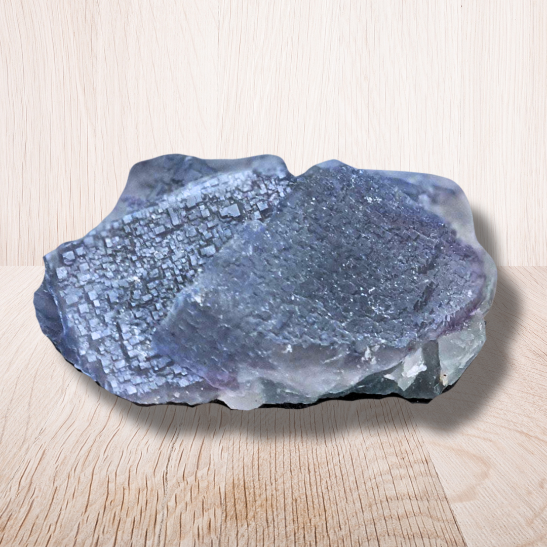 Fluorite bleu-verte brute 207g (MB402) - ENAE Minéraux