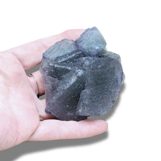Fluorite bleu-verte brute (MB402) - ENAE Minéraux