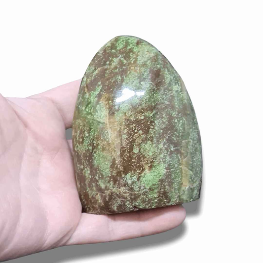 Forme libre polie en Chrysoprase (PRGFL726) - ENAE Minéraux