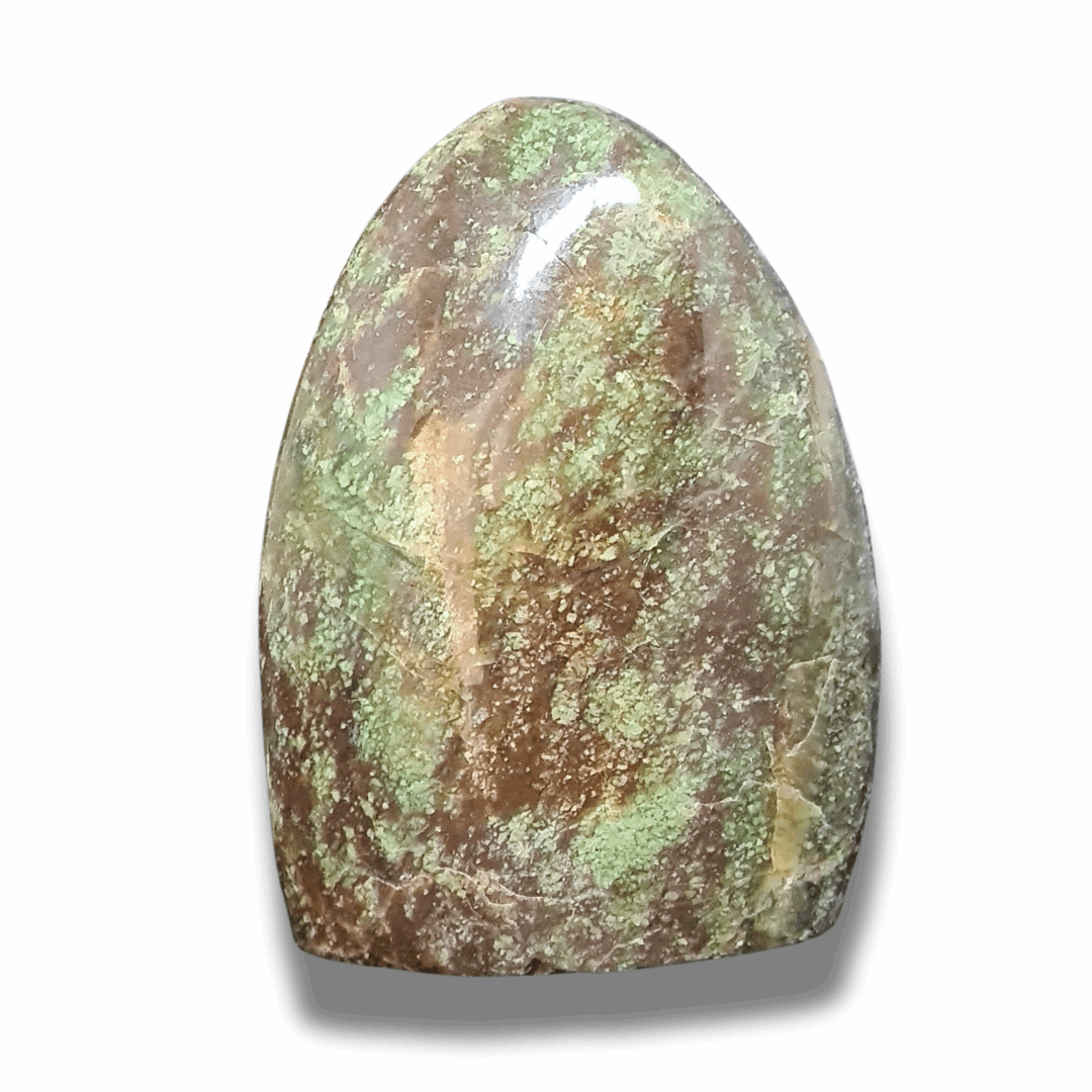 Forme libre polie en Chrysoprase (PRGFL726) - ENAE Minéraux