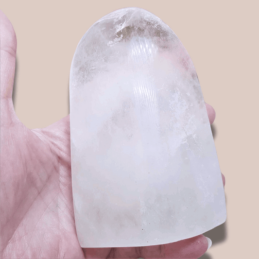 Forme libre en Cristal de roche (PRGFL592)