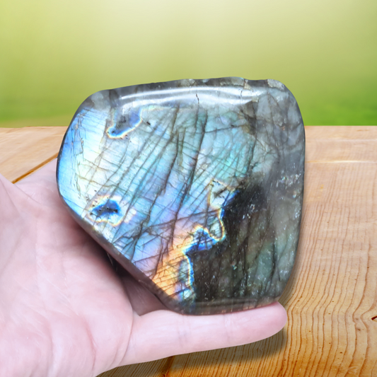 Forme Libre Labradorite 464g (PRGFL527-3) - ENAE Minéraux