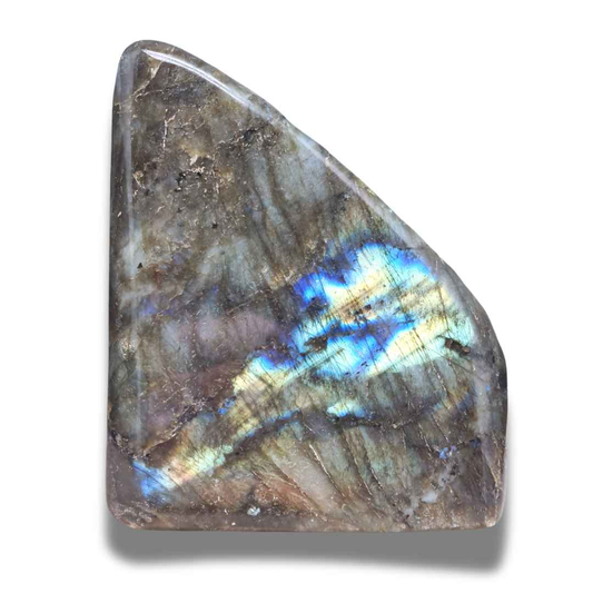 Forme libre polie en Labradorite 653g (PRGFL256-2) - ENAE Minéraux