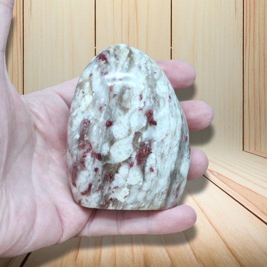 Forme libre polie en Tourmaline rose 283g (PRGFL285) - ENAE Minéraux