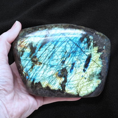 Forme libre en Labradorite 1229g (PRGFL527-9)