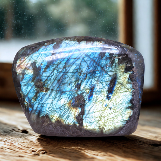 Forme libre en Labradorite 1229g (PRGFL527-9)