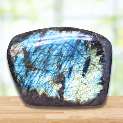 Forme libre en Labradorite 1229g (PRGFL527-9)