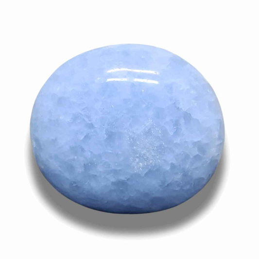 Galet en Calcite bleue (PRGFL529-6) - ENAE Minéraux