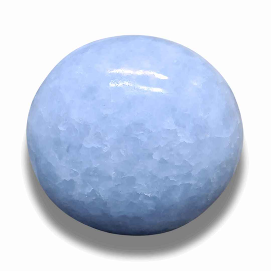 Galet en Calcite bleue (PRGFL529-5) - ENAE Minéraux