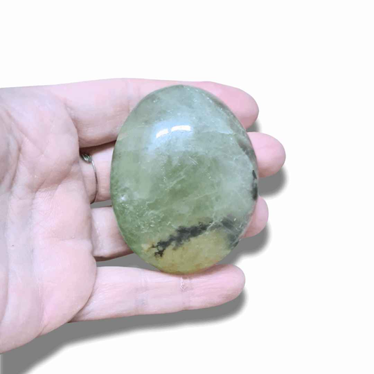Galet poli en Fluorite verte (PRGFL711)