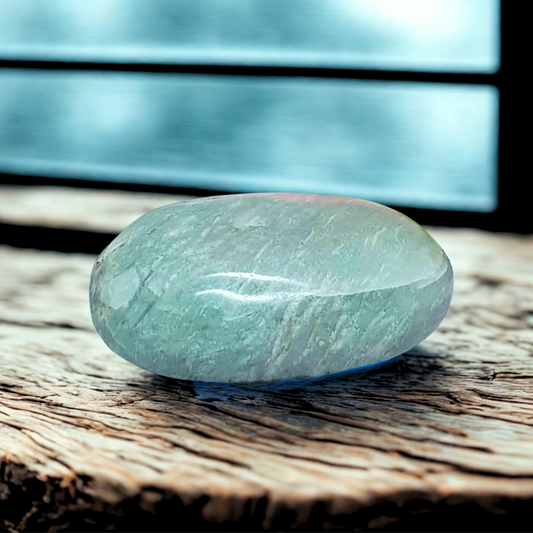 Galet en Amazonite 103g (PRGFL636-2)