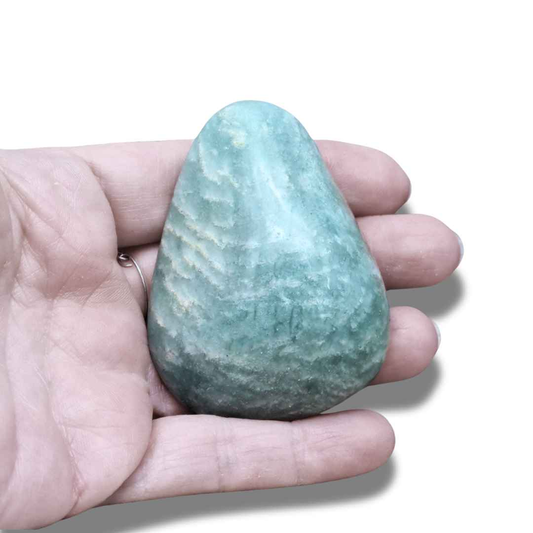 Galet en Amazonite (PRGFL636-4) - ENAE Minéraux