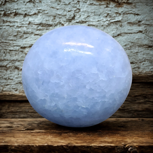 Galet en Calcite bleue 192g (PRGFL529-5)