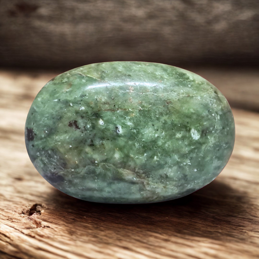 Galet en Chrysoprase 83g (PRGFL635-7)