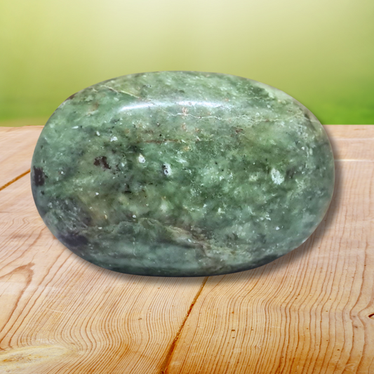 Galet en Chrysoprase (PRGFL635-7) - ENAE Minéraux
