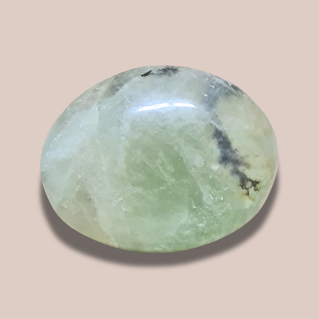 Galet poli en Fluorite verte (PRGFL711)