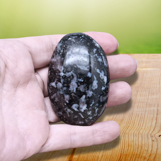 Galet en Gabbro 82g (PRGFL524-7) - ENAE Minéraux