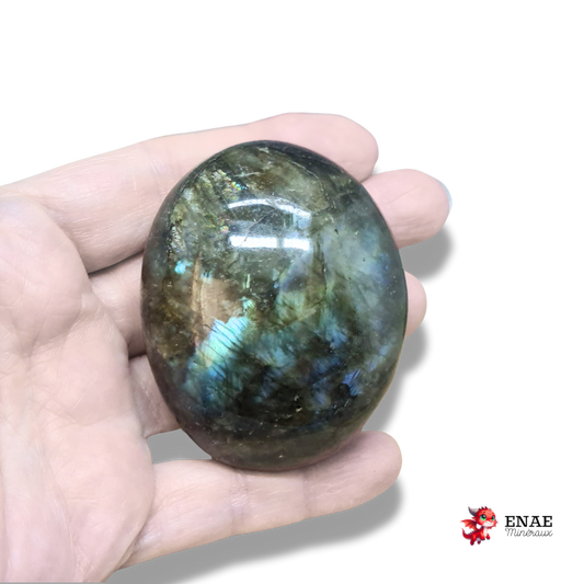 Galet poli en Labradorite (PRGFL342-8)
