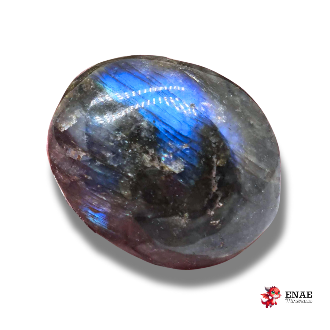 Galet poli en Labradorite (PRGFL342-7)