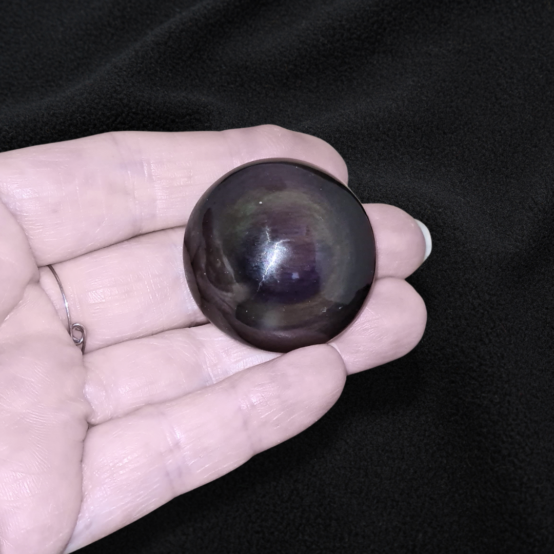 Galet en Obsidienne Œil Céleste 22g (PRGFL677)