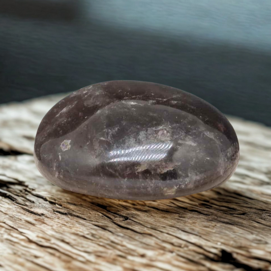 Galet en Quartz fumé Morion 55g (PRGFL151)