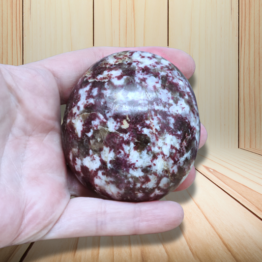 Galet en Tourmaline rose (Rubellite) 239g (PRGFL526-9) - ENAE Minéraux