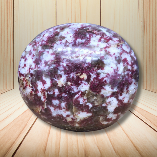Galet en Tourmaline rose (Rubellite) 239g (PRGFL526-9) - ENAE Minéraux