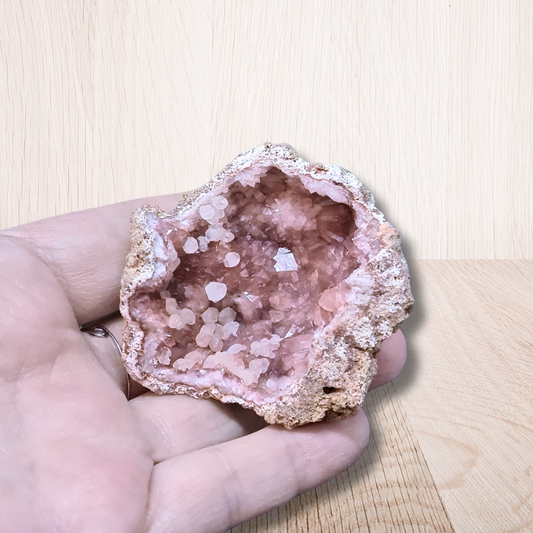 Géode d'Améthyste Rose (MB541)