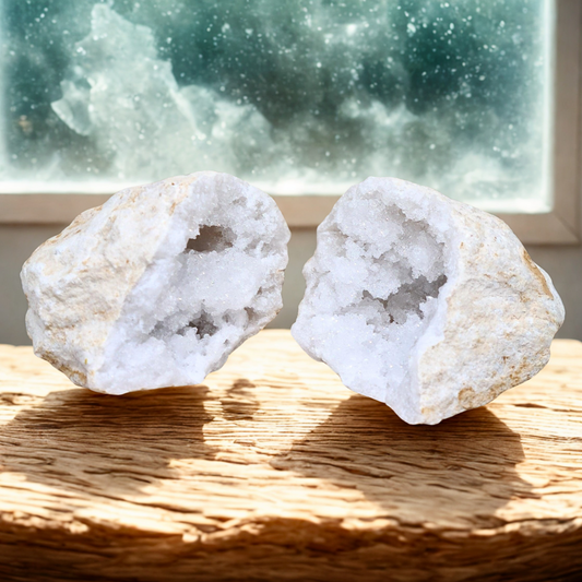 Géode complète de Cristal de Roche 628g (MB306-18)