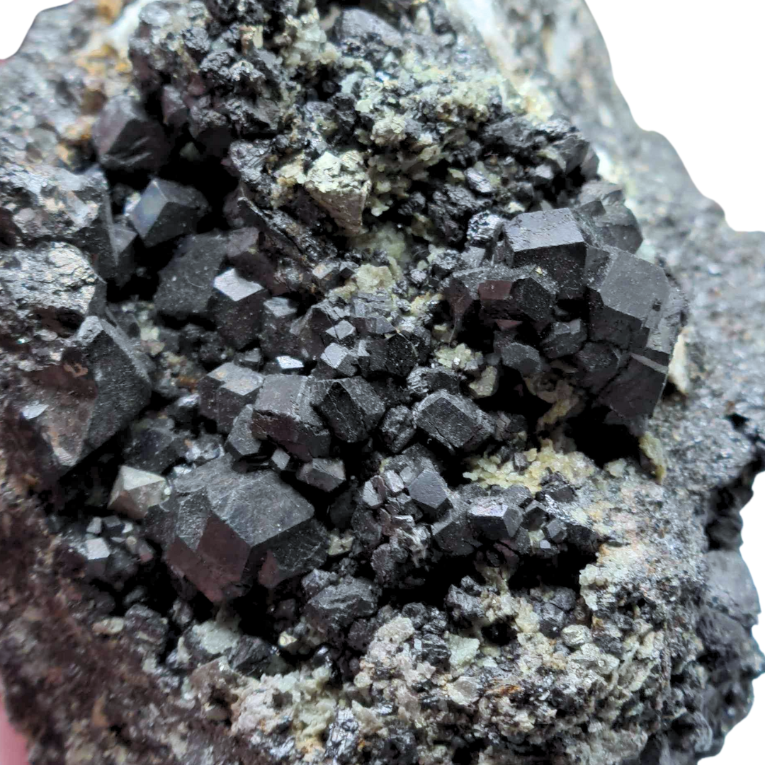 Cristaux de Grenats Mélanite bruts (MB214-2) - ENAE Minéraux