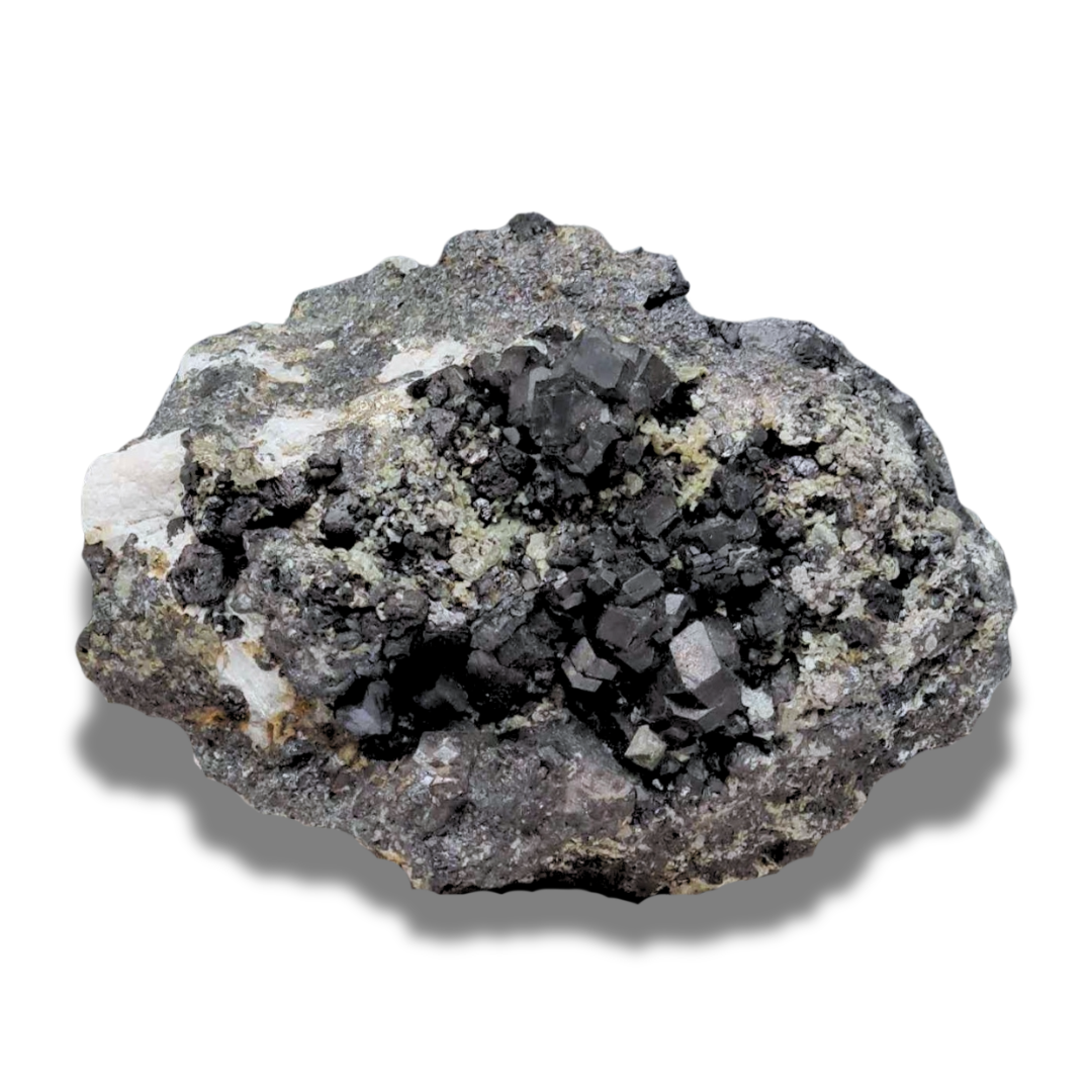 Cristaux de Grenats Mélanite bruts (MB214-2) - ENAE Minéraux
