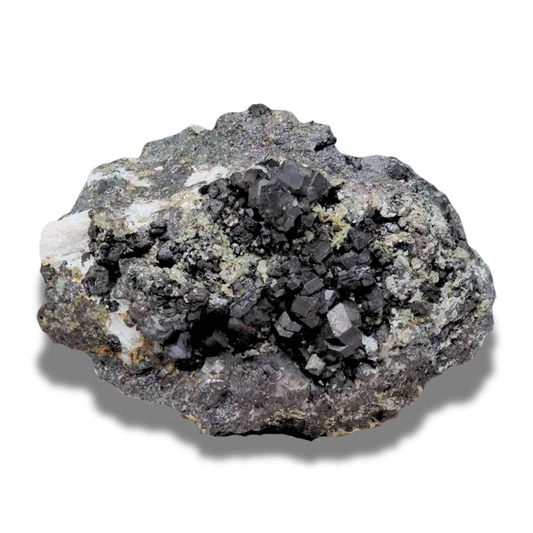 Cristaux de Grenats Mélanite bruts (MB214-2) - ENAE Minéraux