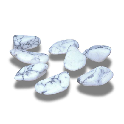 Howlite - Pierre roulée (PRGFL438) - ENAE Minéraux
