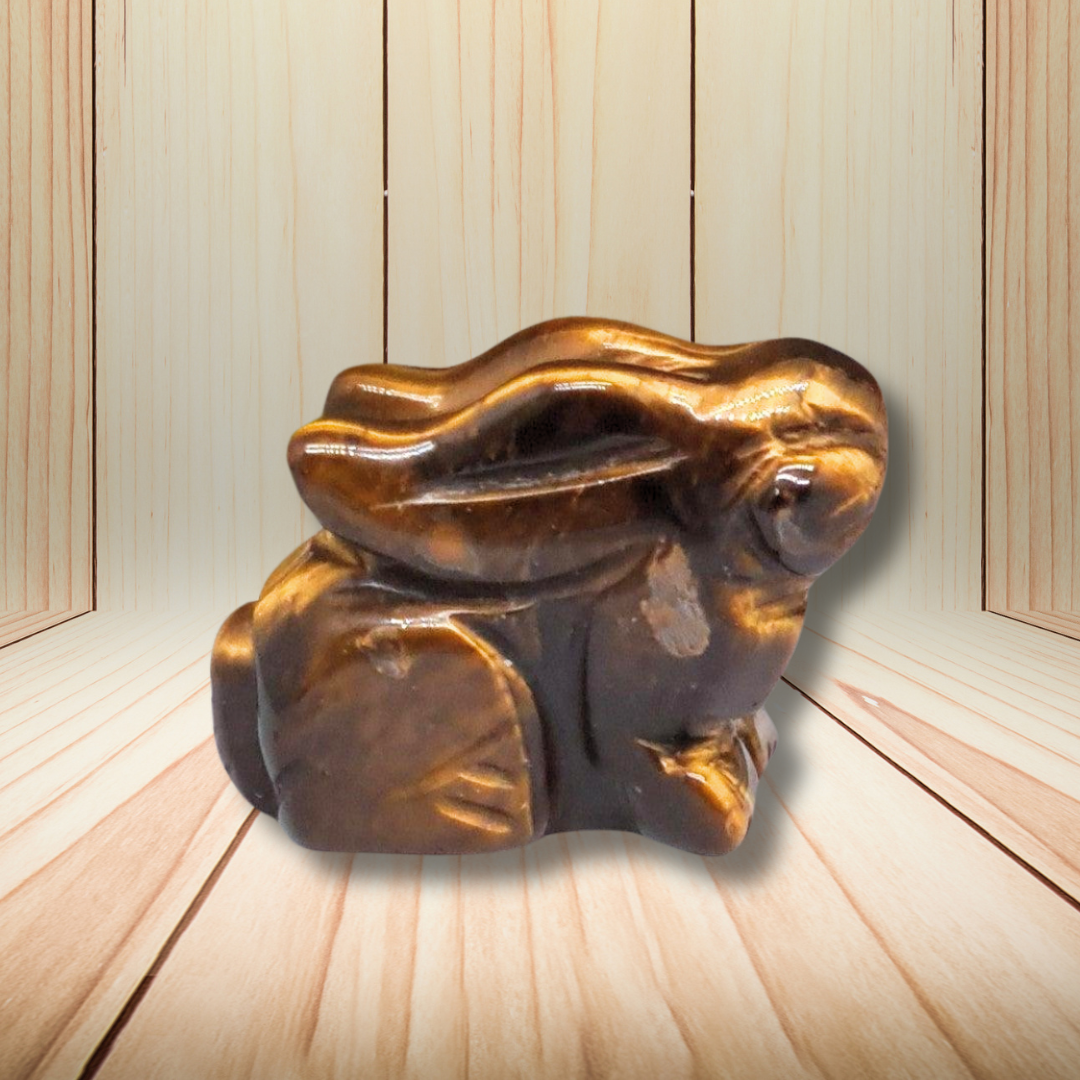 Lapin en Œil de Tigre 30g (PRGFL365-15) - ENAE Minéraux
