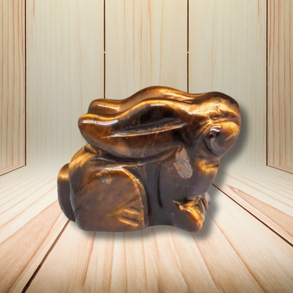 Lapin en Œil de Tigre 30g (PRGFL365-15) - ENAE Minéraux