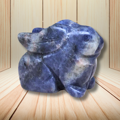 Lapin en Sodalite 28g (PRGFL365-6) - ENAE Minéraux