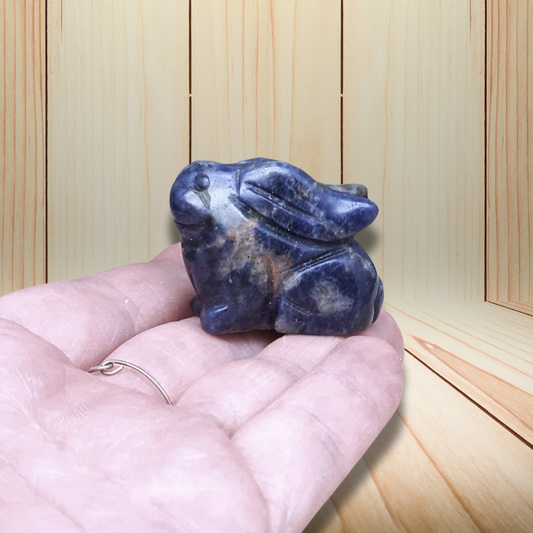 Lapin en Sodalite 28g (PRGFL365-6) - ENAE Minéraux