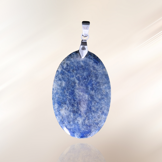 Lapis Lazuli, lithotherapie, pendentif, pierre ENAE Mineraux