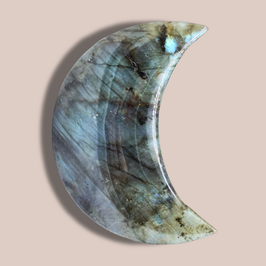 Lune polie en Labradorite (PRGFL397-5)