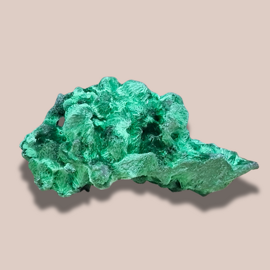 Malachite fibreuse brute (MB495-5)