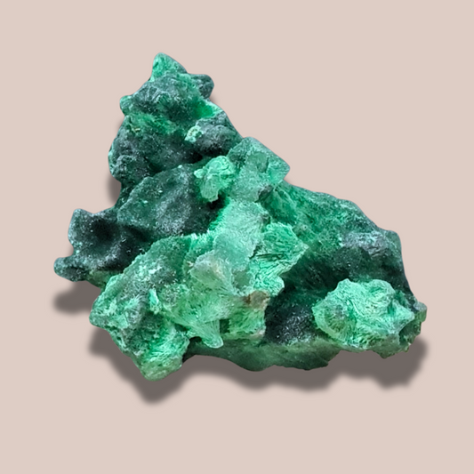 Malachite fibreuse brute (MB495-7)