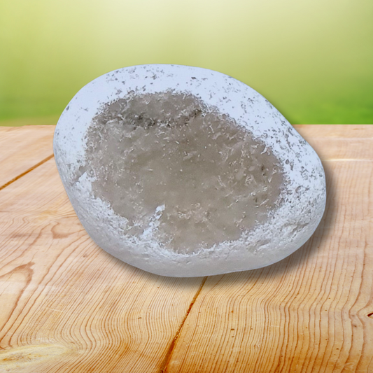 Nodule poli de Quartz fumé 55g (PRGFL510-8) - ENAE Minéraux
