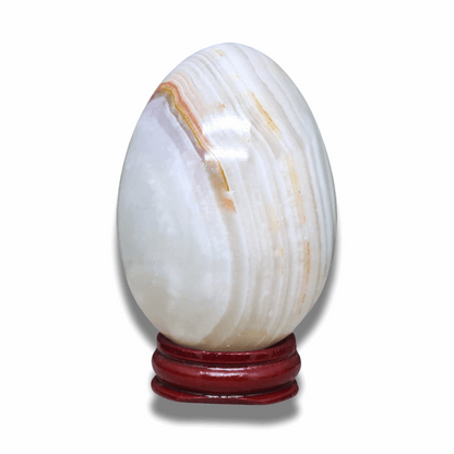 Œuf en Aragonite et Calcite (PRGFL620-7) - ENAE Minéraux