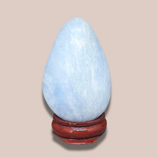 Œuf en Calcite bleue (PRGFL612-2)