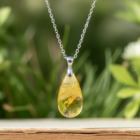 Pendentif en Ambre (PE1917-3)