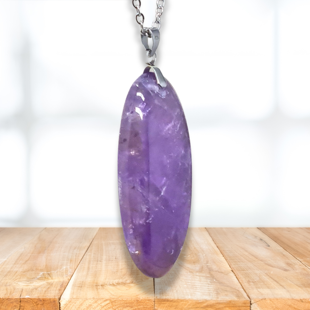 Pendentif en Améthyste (PE1149-19) - ENAE Minéraux